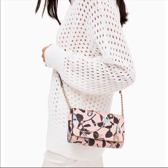 LASTONE💞Kate Spade Crossbody Floral Pink - Picture 3 of 4